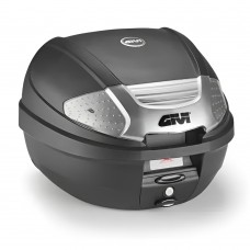 Центральный кофр GIVI E300NT2B системы MONOLOCK® черный, 30 литров, серые отражатели