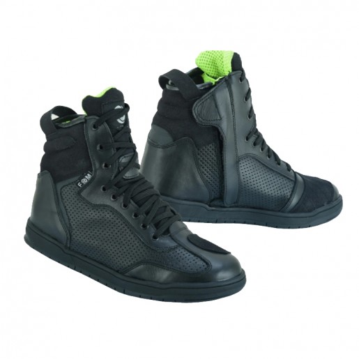 Мотокеды FM SNEAKERS BLACK FMS-17 (салатовый)