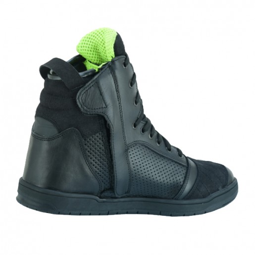 Мотокеды FM SNEAKERS BLACK FMS-17 (салатовый)