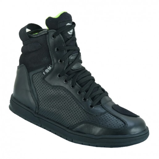 Мотокеды FM SNEAKERS BLACK FMS-17 (салатовый)