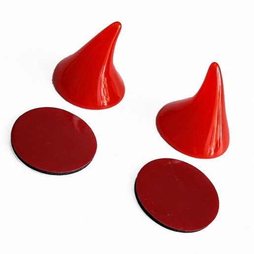 Рожки декоративные на шлем, 2.5 см