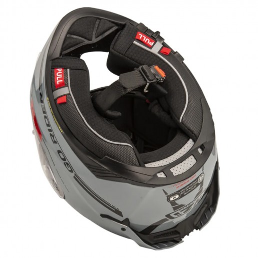 Шлем NZI GO RIDER STREAM DUO SOLID NOUVEAU NARDO GREY