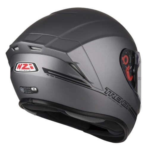Шлем NZI TRENDY 2 NOUVEAU антрацитовый матовый