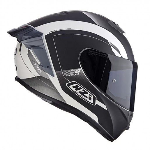 Шлем NZI TRENDY 3 STREAM ELEGANCE + тонированный визор и спойлер