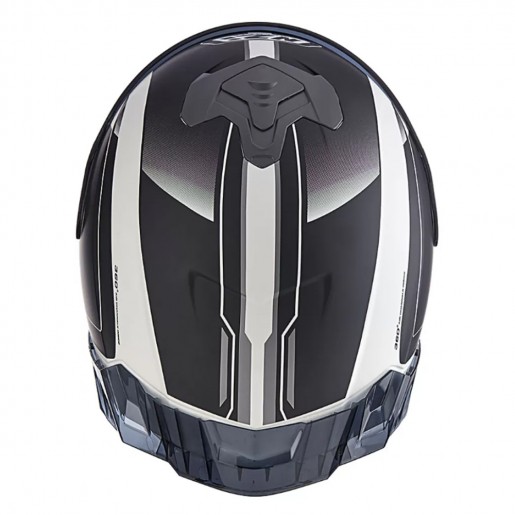 Шлем NZI TRENDY 3 STREAM ELEGANCE + тонированный визор и спойлер