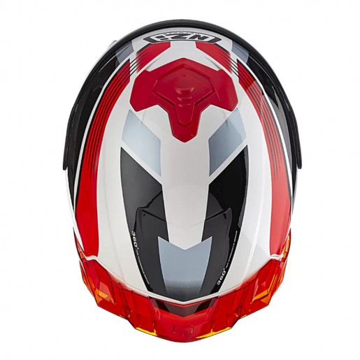 Шлем NZI TRENDY 3 STREAM RAPID + тонированный визор и спойлер