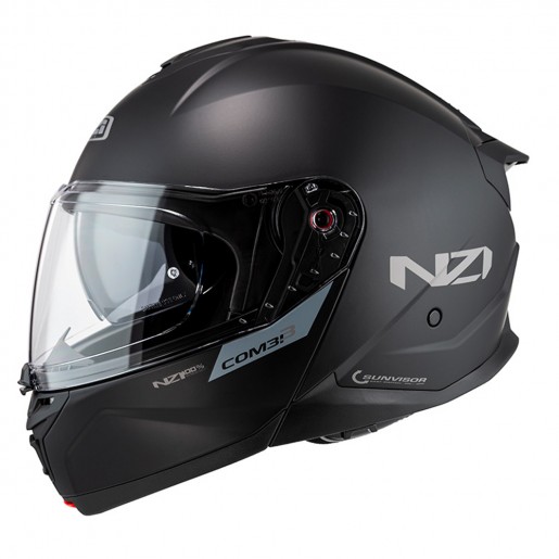 Шлем NZI COMBI 3 DUO черный матовый