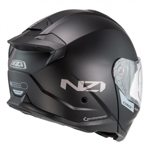 Шлем NZI COMBI 3 DUO черный матовый