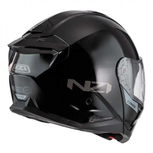 Шлем NZI COMBI 3 DUO NOUVEAU BLACK/черный