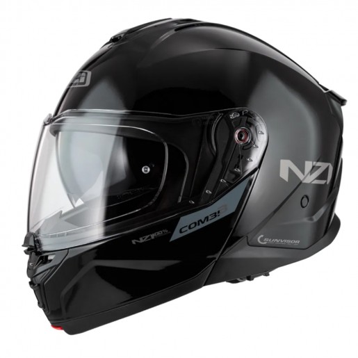 Шлем NZI COMBI 3 DUO NOUVEAU BLACK/черный