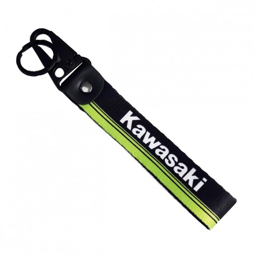 Брелок для ключей с логотипом Kawasaki