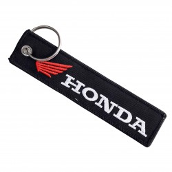 Брелок для ключей с логотипом Honda (вышивка)
