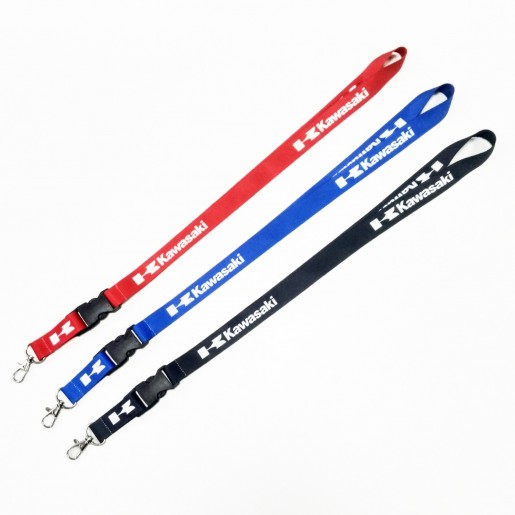 Ланъярд Kawasaki (атласная лента)