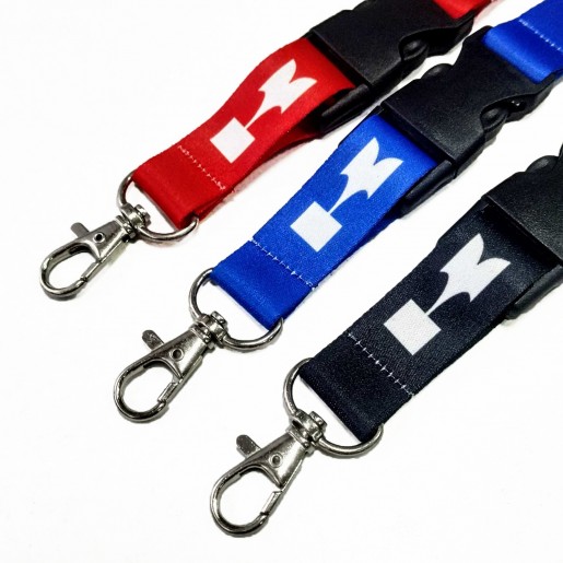 Ланъярд Kawasaki (атласная лента)