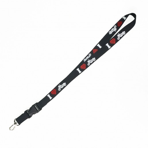 Ланъярд I love moto (чоппер)